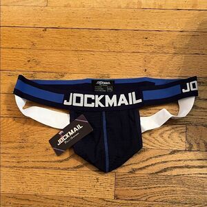 JOCKMAIL Men's Navy Jockstrap Underwear